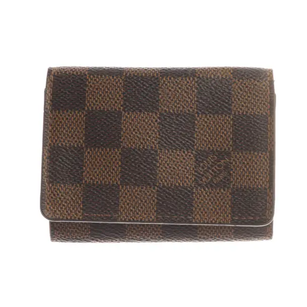 Portafoglio, in Marrone scuro, Pelle, Louis Vuitton
