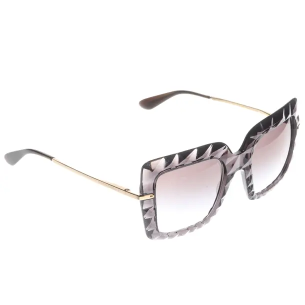 Sonnenbrille, in Grau, Kunststoff / Metall, Dolce & Gabbana