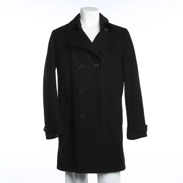 Cappotto mezza stagione, in Nero, Lana, Hugo Boss Etichetta Rossa