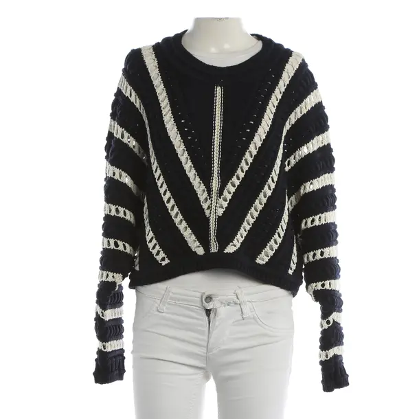Jumper, in Navy, Cotton, Ba&sh