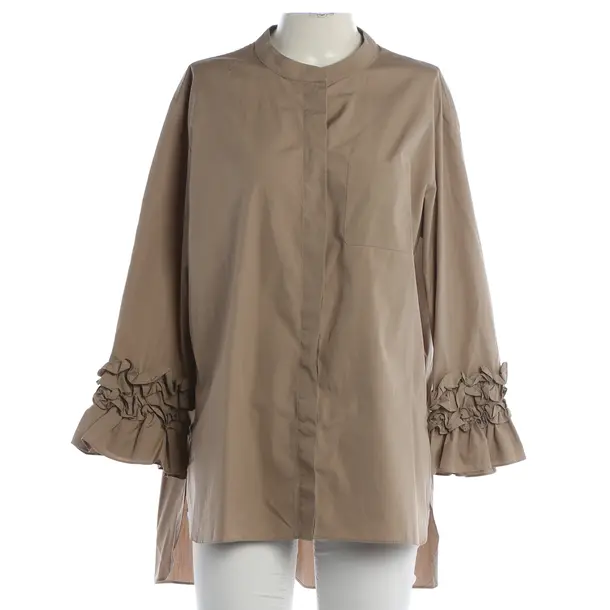 Bluse, in Hellbraun, Baumwolle, Max Mara