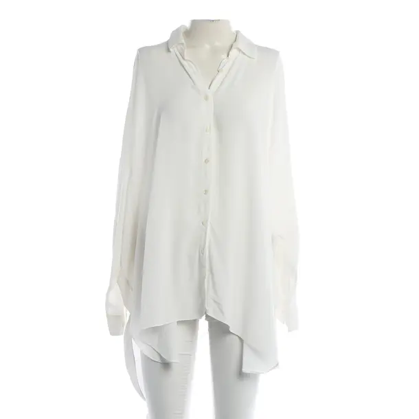 Blouse, in White, Viscose, Her Shirt