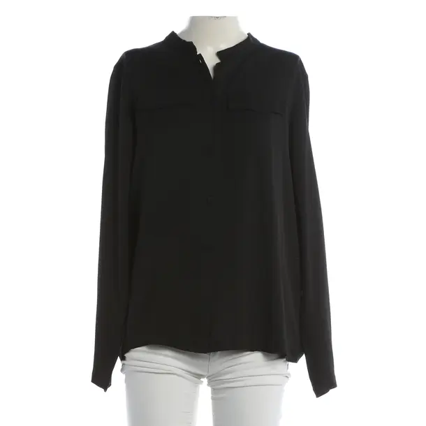 Bluse, in Schwarz, Baumwolle, Fabiana Filippi
