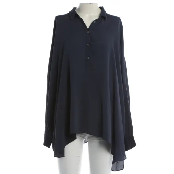 Bluse, in Navy, Viskose, Her Shirt