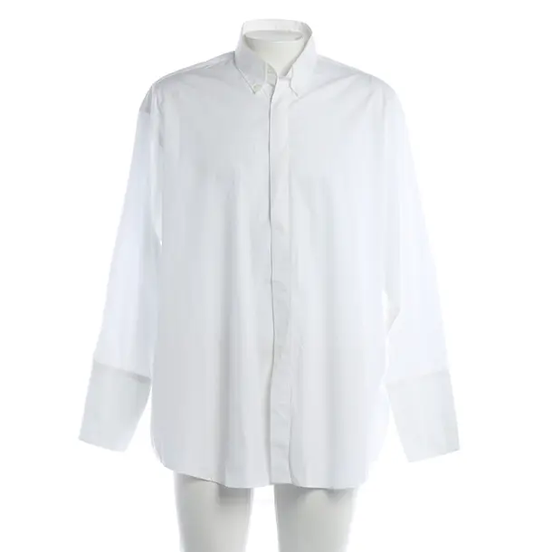 Shirt, in White, Cotton, Ami Paris