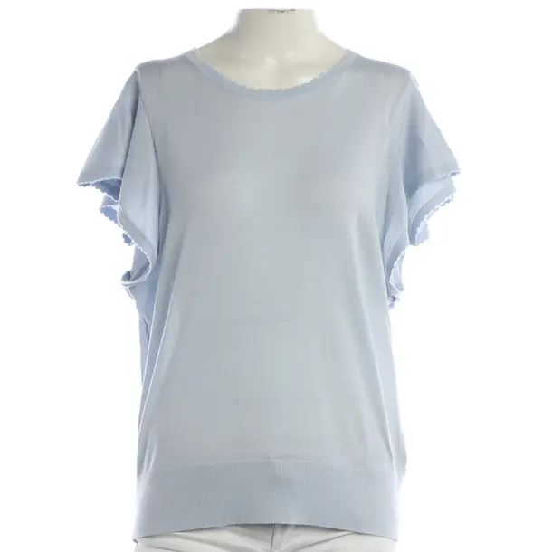 Shirt, in Hellblau, Wolle, Dorothee Schumacher