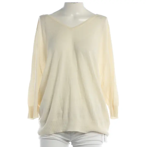 Maglione, in Giallo pastello, Lana, Caccia amichevole