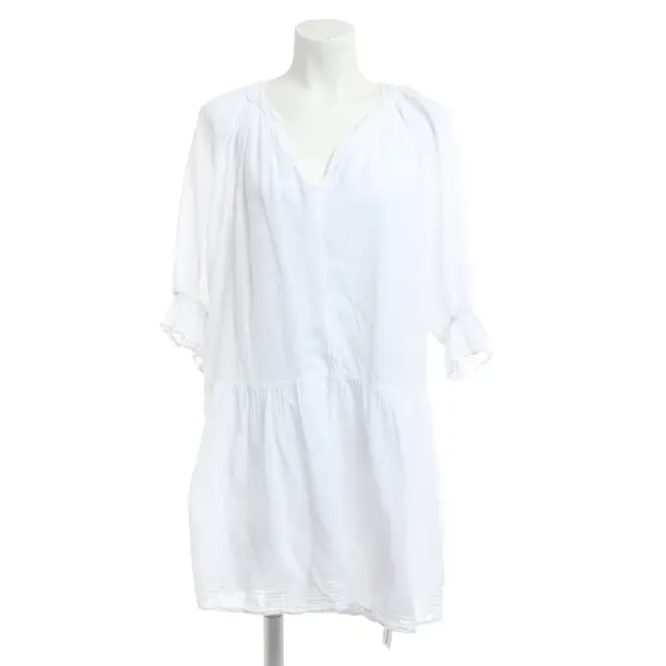 Dress, in White, Cotton, Velvet by Graham and Spencer