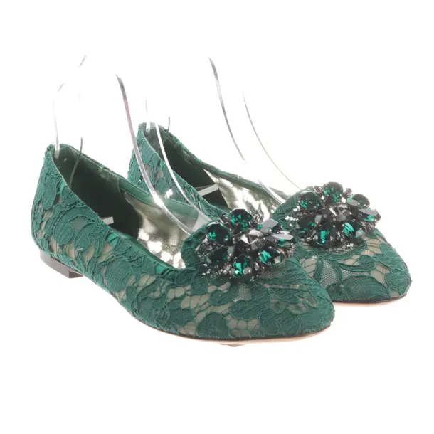 Ballerine, in Verde, Dolce e Gabbana