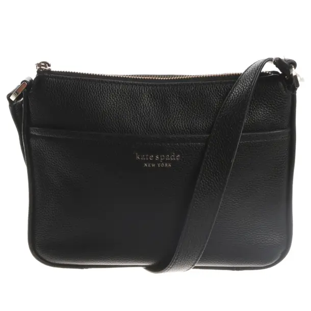 Shoulder Bag, in Black, Leather, Kate Spade New York