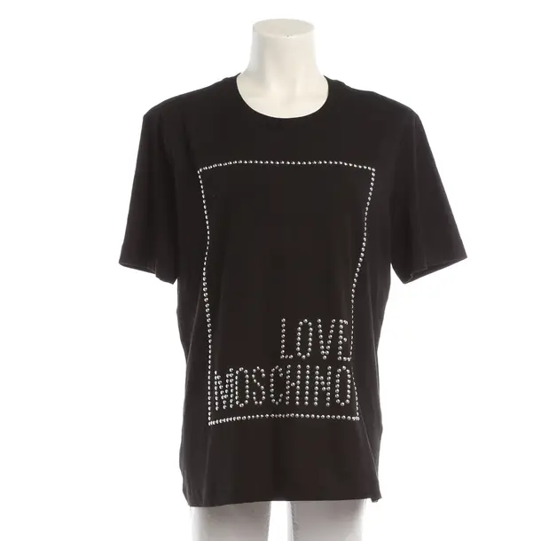 Shirt, in Black, Cotton, Love Moschino