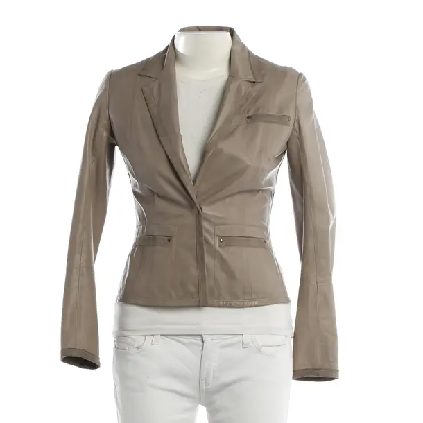 LeatherJacket, in Brown, Leather, Frauenschuh