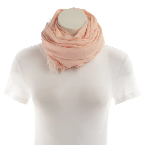 Shawl, in Light Pink, Cotton, Hugo Boss Red Label