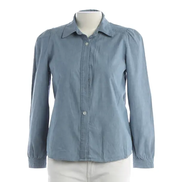 Blouse, in Blue, Cotton, A.P.C