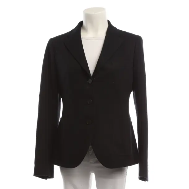 Blazer, in Black, Cotton, Tagliatore