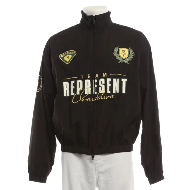 Mid-Season Jacket, in Black, Polyamide, Represent