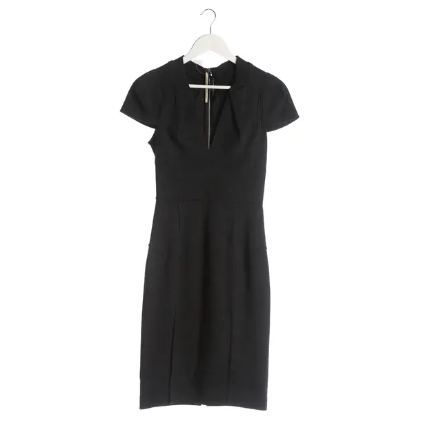 Dress, in Black, Wool, Roland Mouret