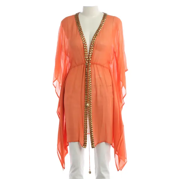 Tunic, in Dark Orange, Polyester, Heidi Klein