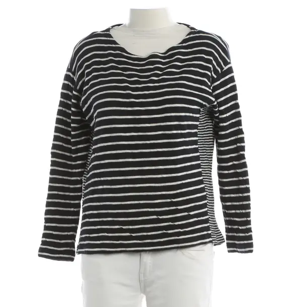 Jumper, in Navy, Cotton, Closed