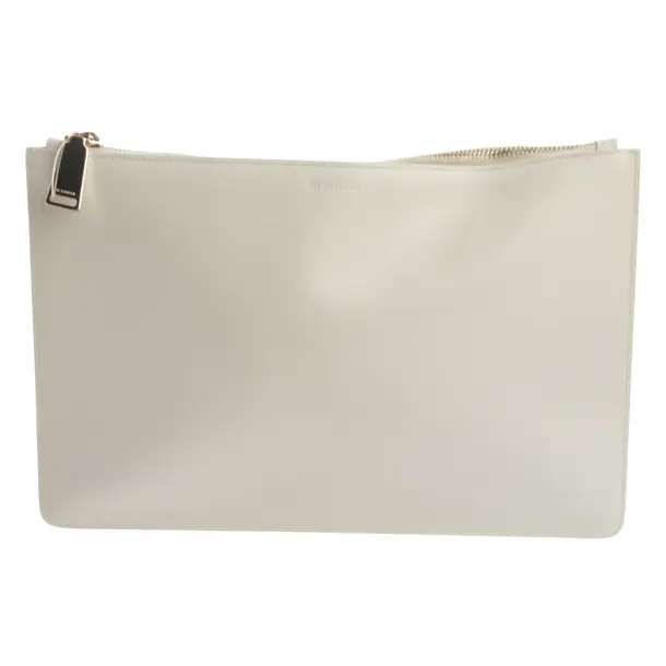 Pochette, in Beige, Pelle, Jil Sander