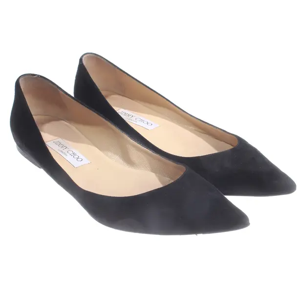 Ballet Flats, in Black, Jimmy Choo
