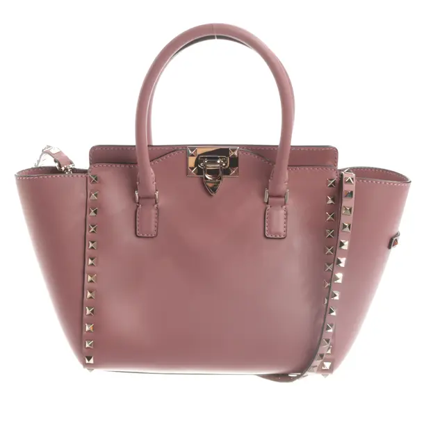 Handbag, in Pink, Leather, Valentino