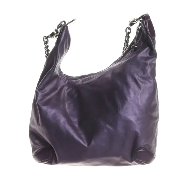 Schultertasche, in Lila, Leder, Gucci