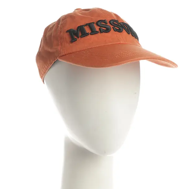 Cap, in Orange, Cotton, Missoni