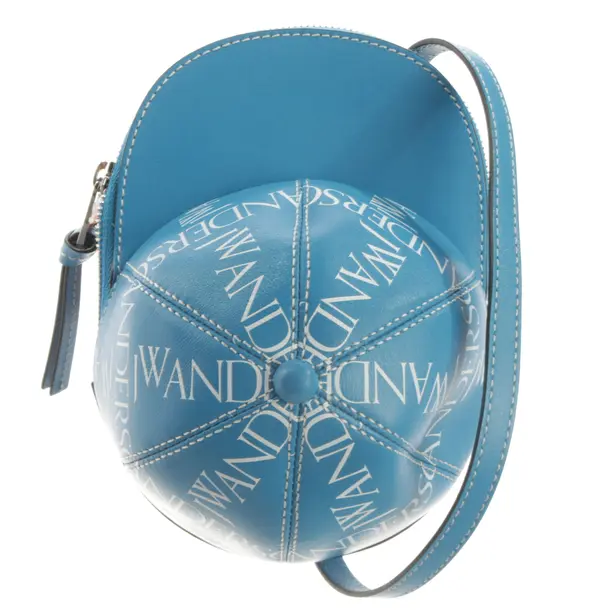 Abendtasche, in Hellblau, Leder, JW Anderson
