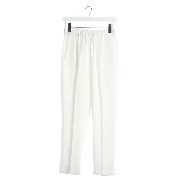 Pants, in White, Polyester, Herno