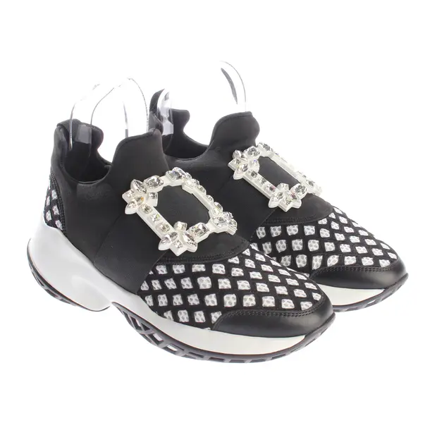 Sneaker, in Schwarz, Roger Vivier