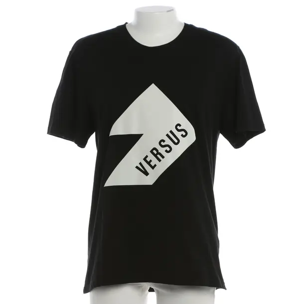 T-Shirt, in Black, Cotton, Versace