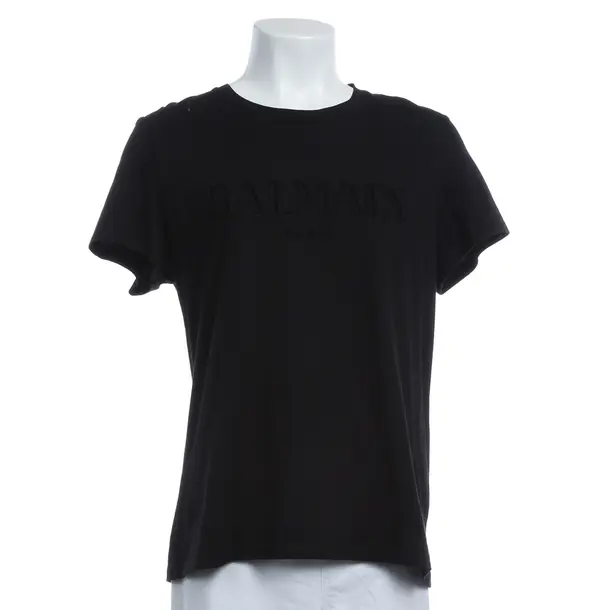 T-Shirt, in Schwarz, Baumwolle, Balmain