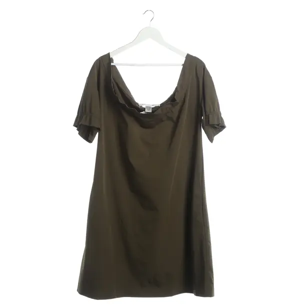 Dress, in Olive Green, Polyamide, Diane von Furstenberg