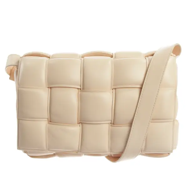 Borsa a cinture a tracolla, in Rosa chiaro, Pelle, Bottega Veneta