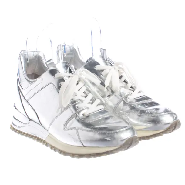 Sneakers, in Silver, Louis Vuitton