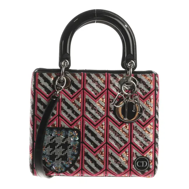 Handtasche, in Mehrfarbig, Leder, Dior