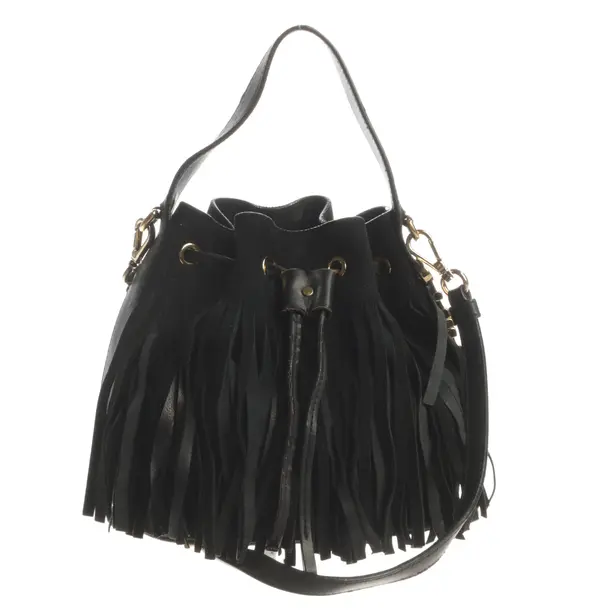 Bucket Bag, in Black, Polyamide, Moschino