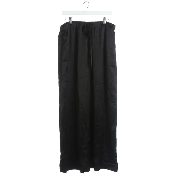 Hose, in Schwarz, Viskose, Totême