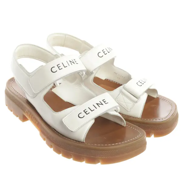 Sandalen, in Weiß, Céline