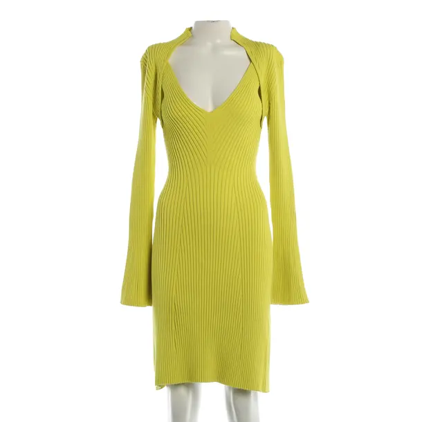 Dress, in Neon Yellow, Viscose, Safiyaa