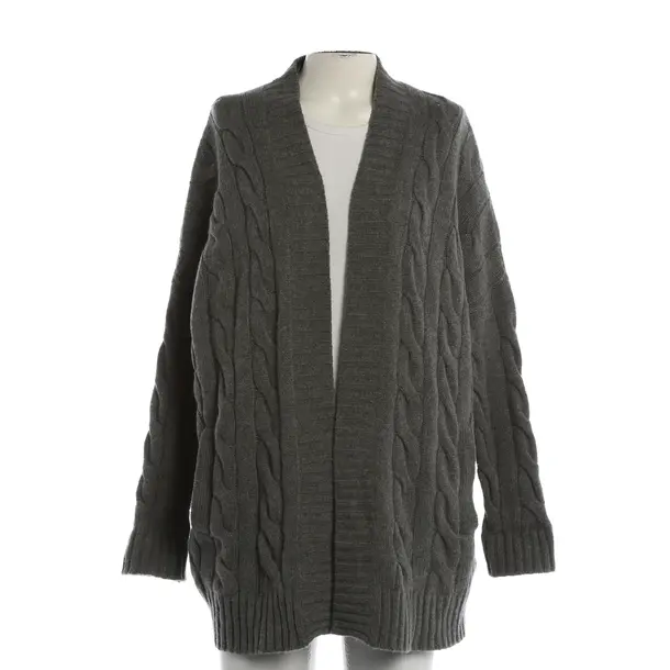 Cardigan, in Gray, Wool, Polo Ralph Lauren