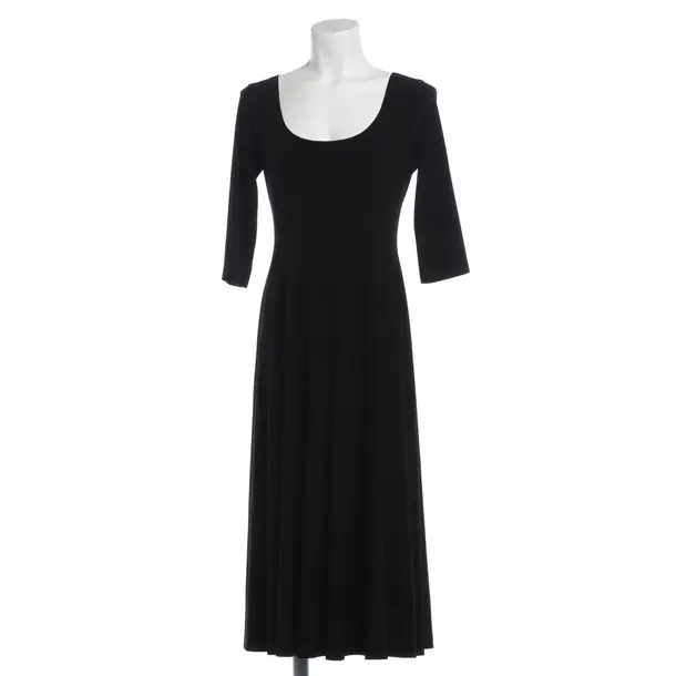 Dress, in Black, Polyester, Norma Kamali