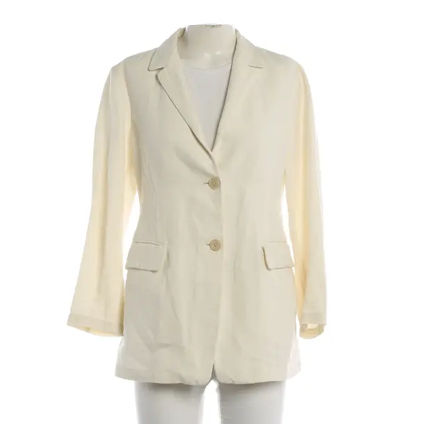 Blazer, in Cream, Linen, Jil Sander