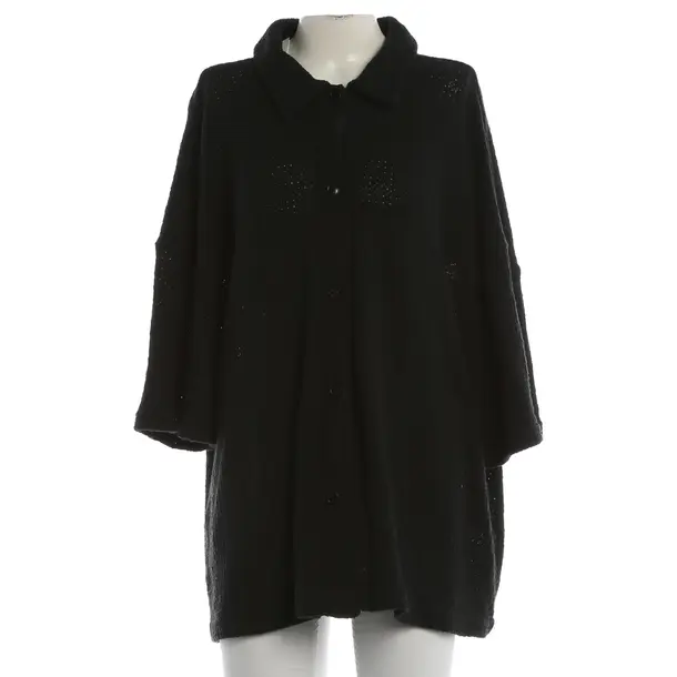 Cardigan, in Black, Baumwolle, by Aylin König