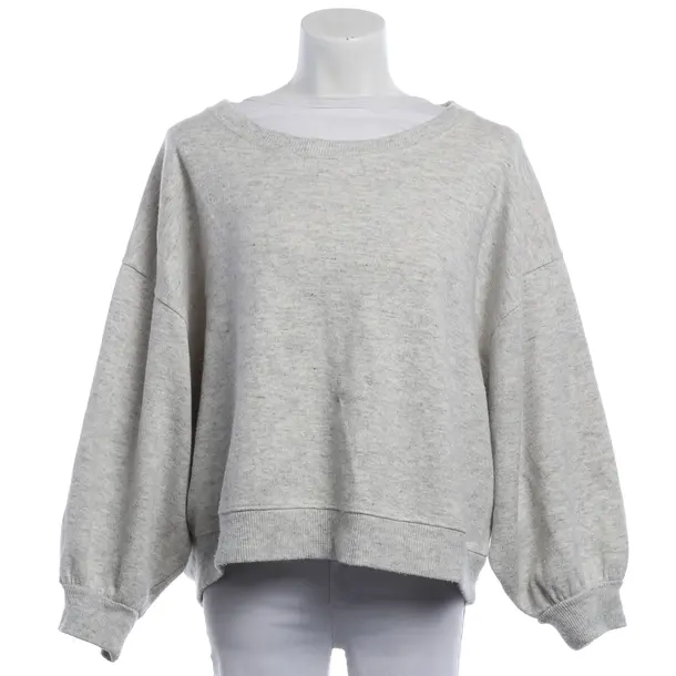 Felpa, in Grigio chiaro, Cotone, Vintage americano
