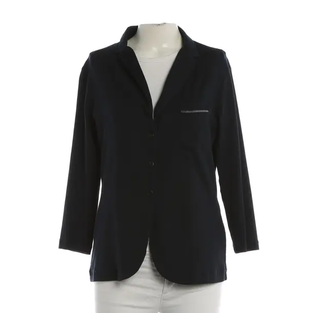Blazer, in Navy, Cotton, Fabiana Filippi