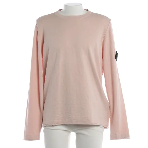 Maglione, in Rosa chiaro, Cotone, Isola di pietra