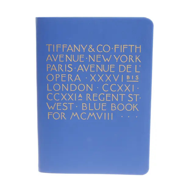 Notebook, in Blue, Other fibres, Tiffany & Co