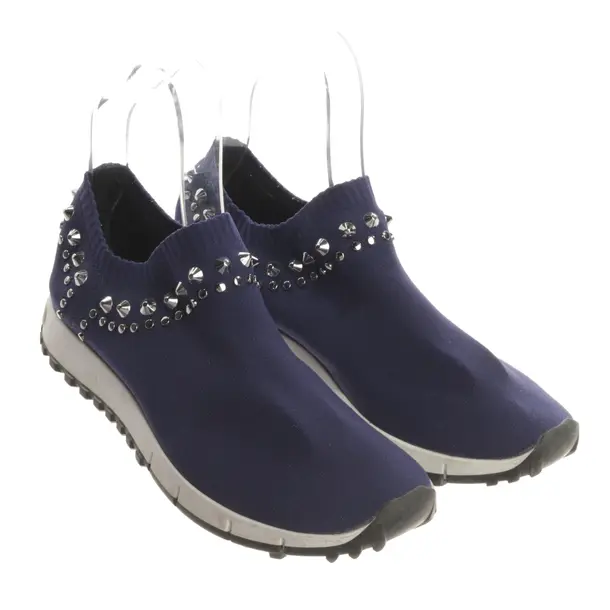 Sneakers, in Blue, Jimmy Choo